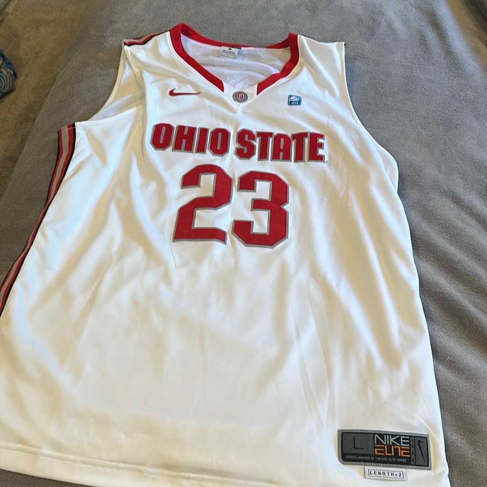 Men’s Nike Ohio State Basketball Jersey (L)